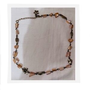 Elegant Tooth Beaded Necklace